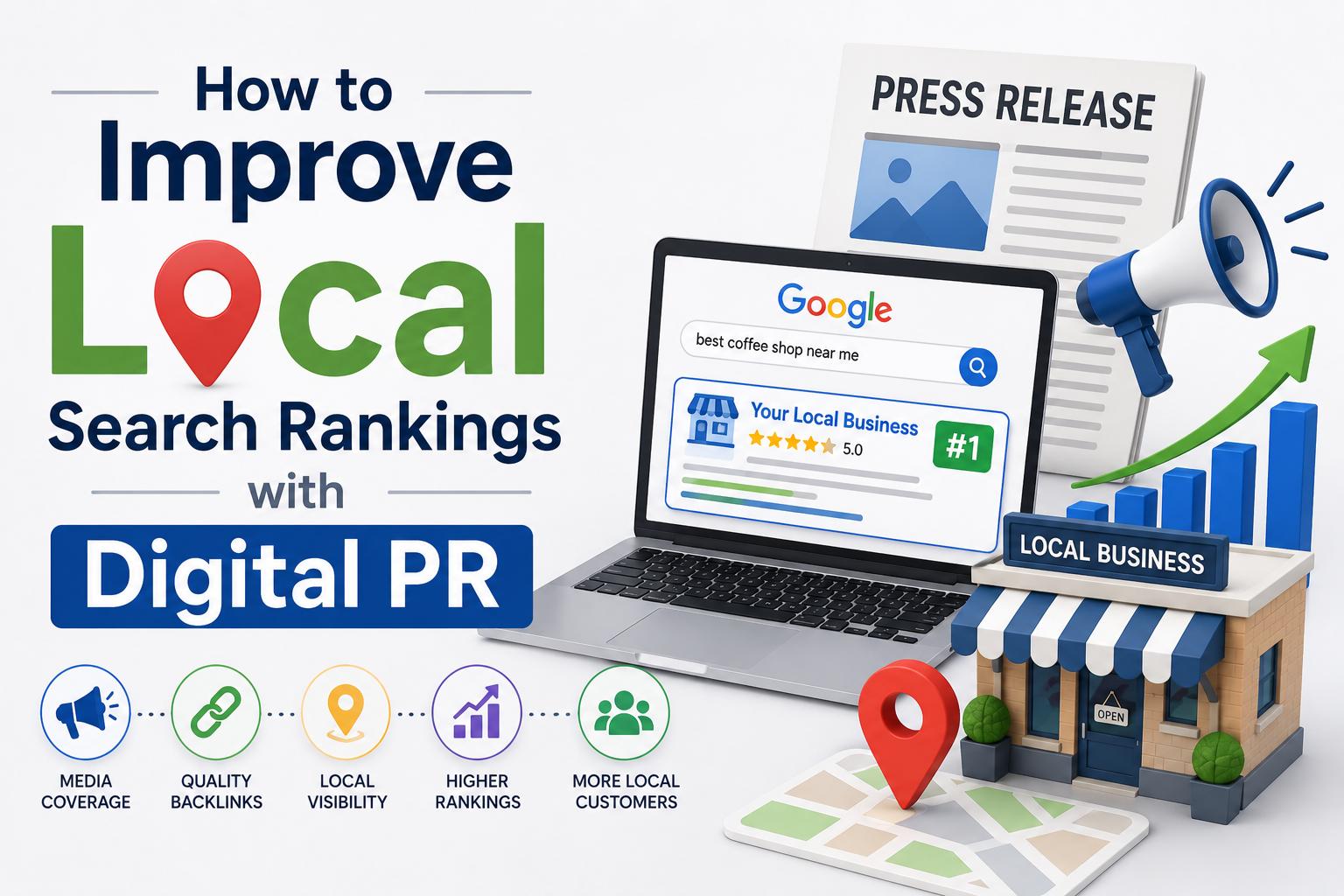 How to Improve Local Search Rankings with Digital PR